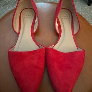 A New Day Women's Scarlet Red Loafers